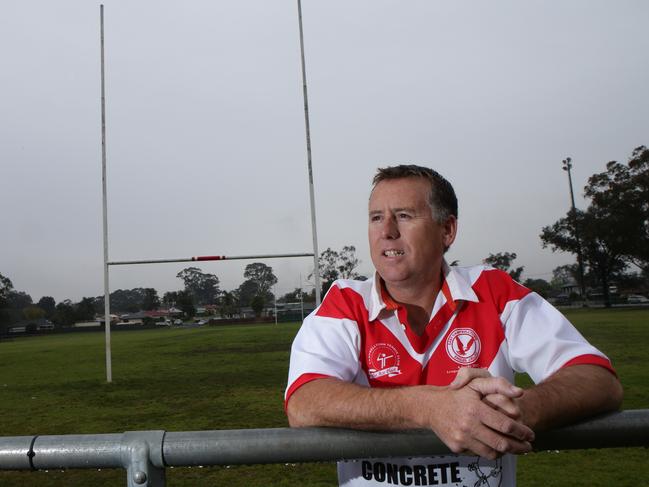 East Campbelltown Eagles president Daniel Draper is encouraged by the sport’s future.