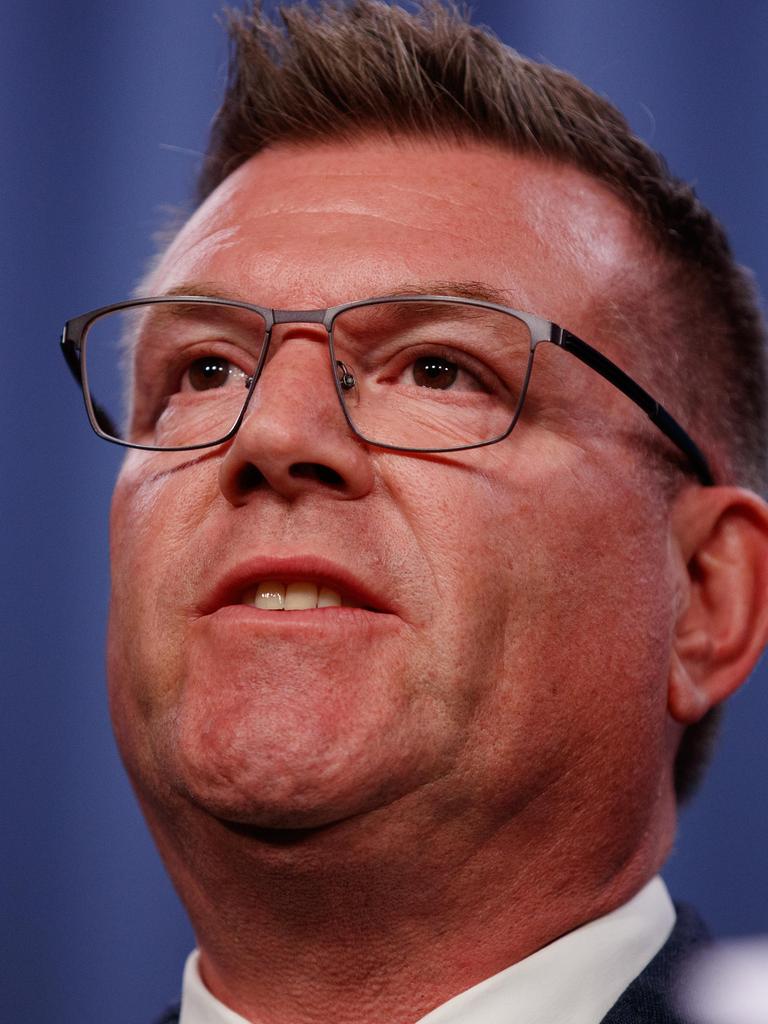 Nationals Leader Dugald Saunders tried to put forward a bill in Shadow Cabinet’s “general business” last month. Picture: NCA NewsWire / Nikki Short