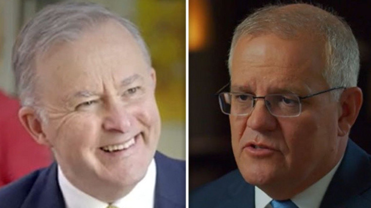 Scott Morrison And Anthony Albanese Outline Their Election Pitches ...