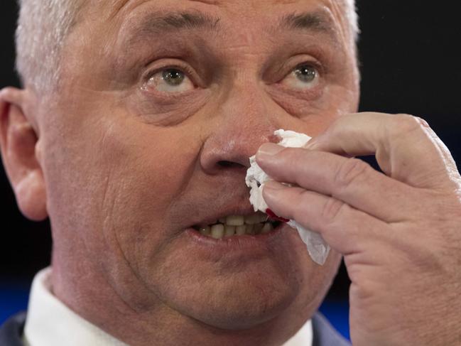 Deputy Prime Minister Barnaby Joyce at the National Press Club in Canberra on Wednesday. Picture: NCA Newswire/Andrew Taylor