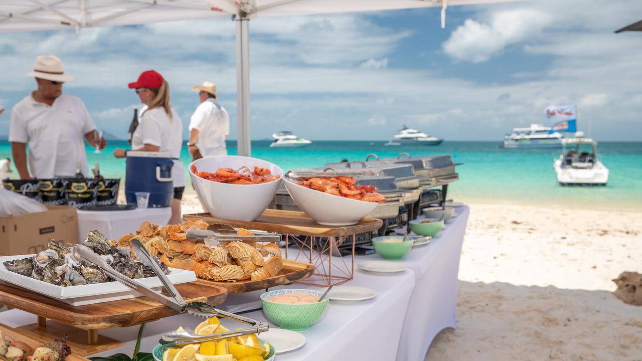 Tickets are now on sale for the White on Whitehaven Long Lunch. Picture: Tourism Whitsundays