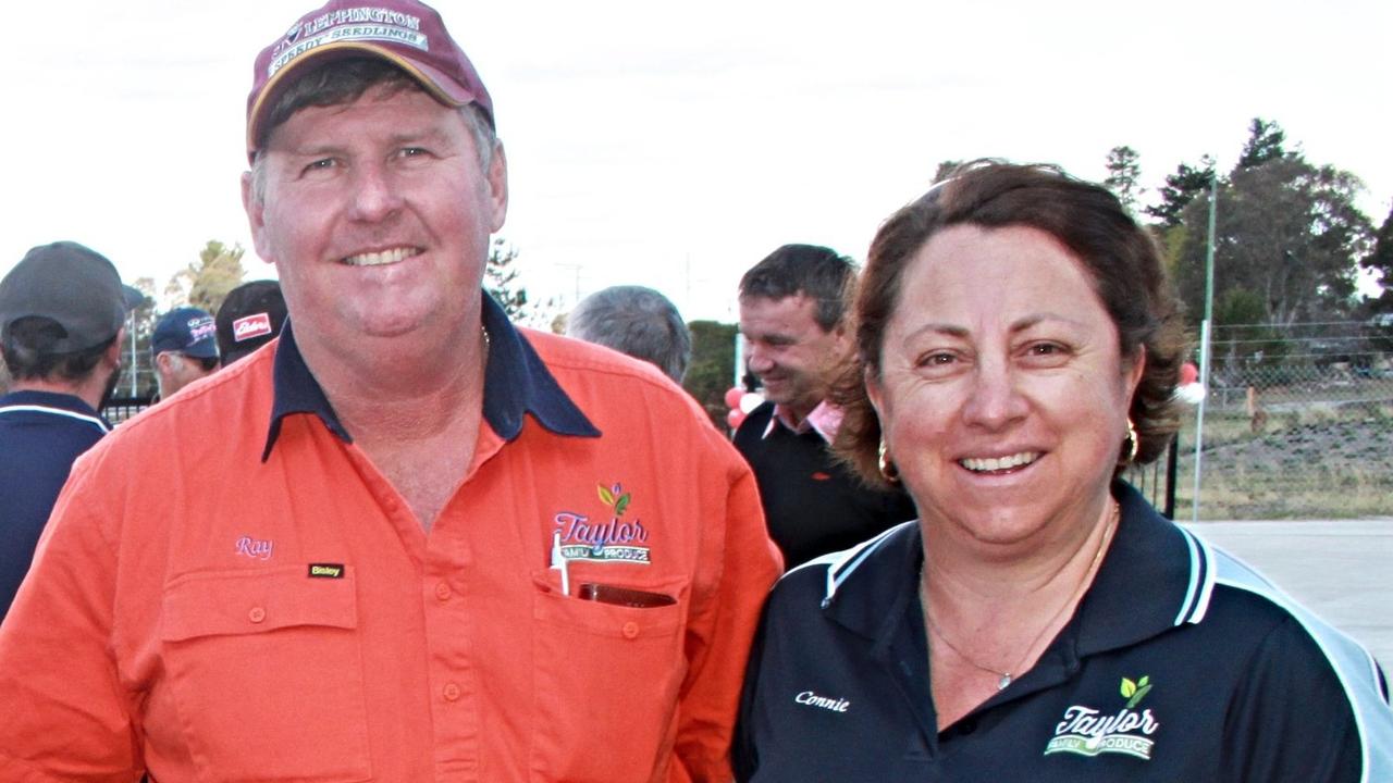 Ray and Connie Taylor from Taylor Family Produce have been affected by the recent border closures between Queensland and New South Wales. Photo: NRM