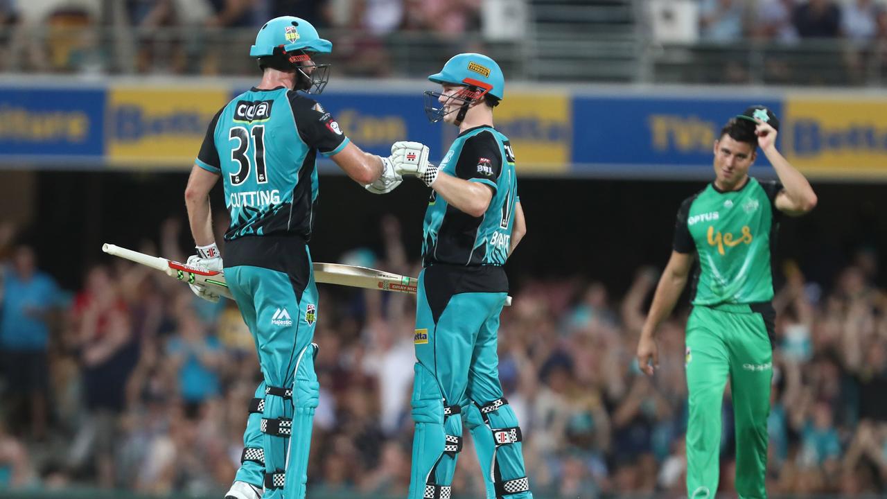  Ben Cutting and Max Bryant celebrate winning. Photo: Chris Hyde/Getty Images.