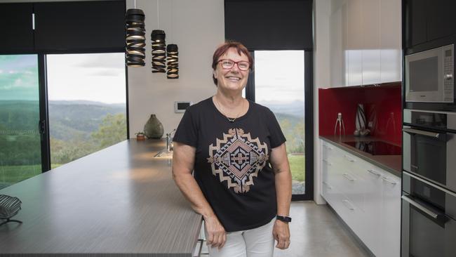 Brunella Novello in the kitchen of her home at Ocean View. Photo: Dominika Lis