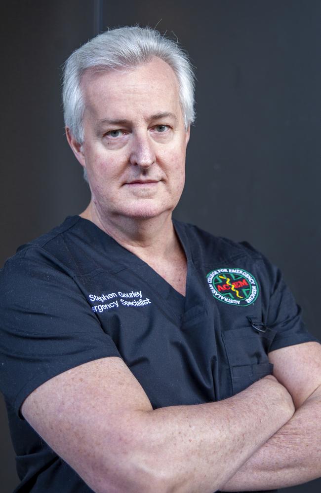 Dr Stephen Gourley is the President of the Australasian College for Emergency Medicine. Picture: Supplied