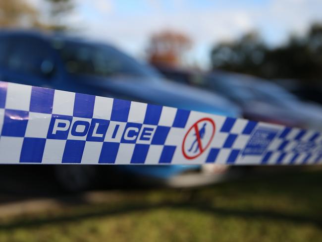 MELBOURNE, AUSTRALIA- NewsWire Photos June 25 2022,  Generic View of Police line tape at a crime scene.Picture: NCA NewsWire /Brendan Beckett