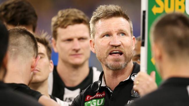 Collingwood coach Nathan Buckley says the Pies will learn from their West Coast defeat.