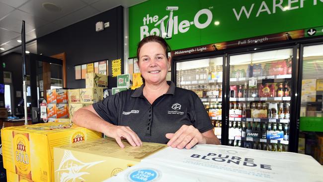 Adapt and overcome – General Manager Janet Persal at the Beach House Bottle-o which will be serving meals cooked at the Hotel. Photo: Cody Fox