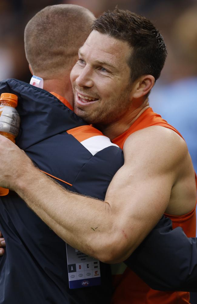 Toby Greene slammed Collingwood’s fitness after Opening Round. Picture: Michael Klein