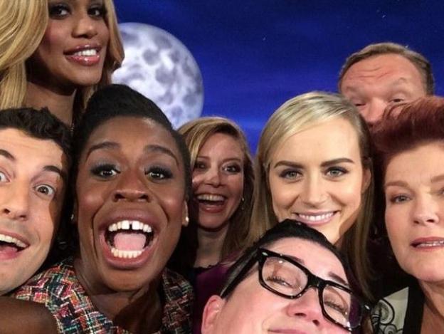 Fwd: Orange is the New Black cast including Laverene Cox, Uzo Aduba, Lea DeLaria and Kate Mulgrew.