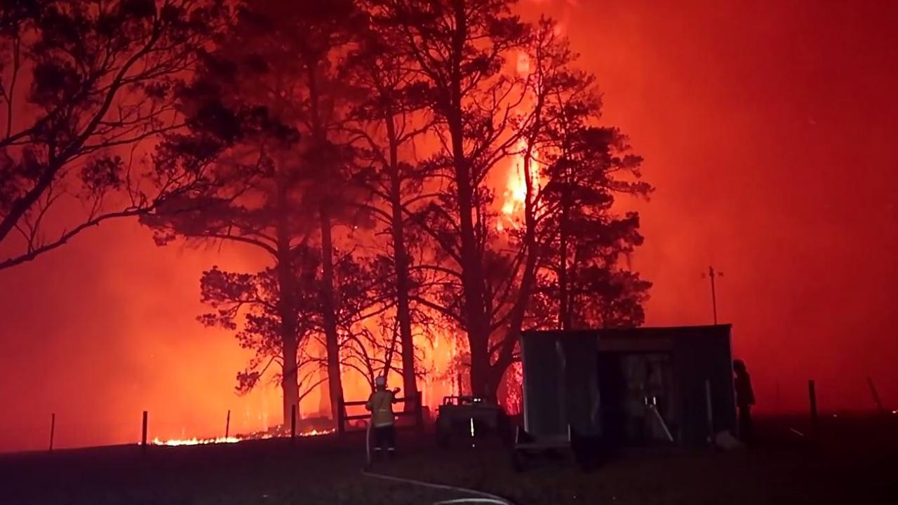 Apocalyptic scenes engulfed vast swathes of Australia during the 2019-20 bushfire season. Picture: Fire and Rescue NSW