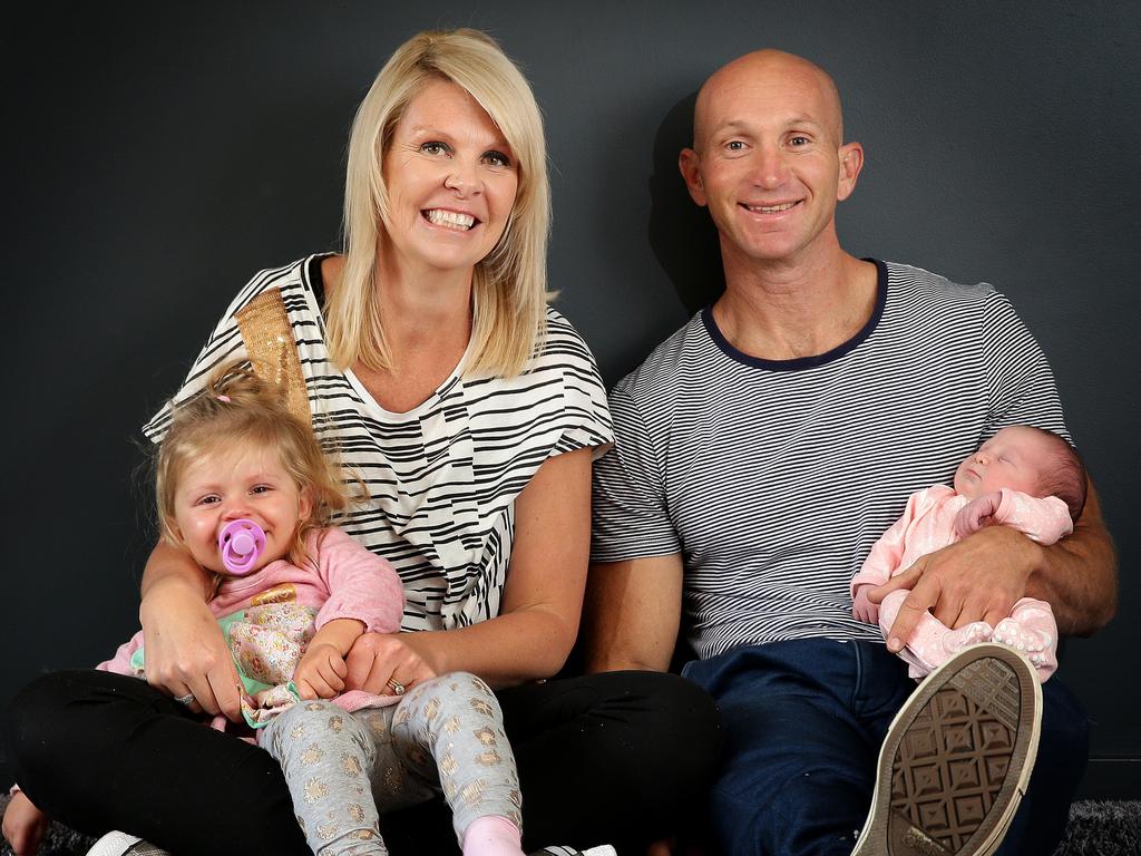 Adam MacDougall and his wife Belinda are behind The Healthy Happy Co. Picture: Troy Snook