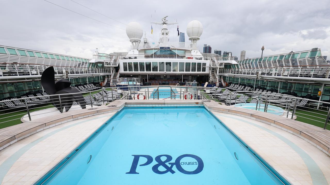 The cruise was due to be at sea for four-nights but has turned back to Melbourne. Picture: P &amp; O