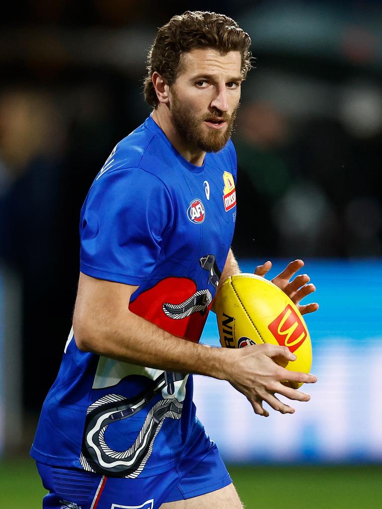 Marcus Bontempelli scores well against most opponents. Picture: Michael Willson/AFL Photos via Getty Images