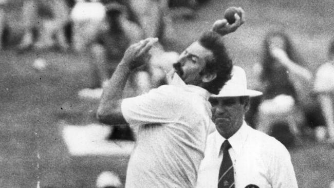 Lawry marvelled Dennis Lillee from afar.