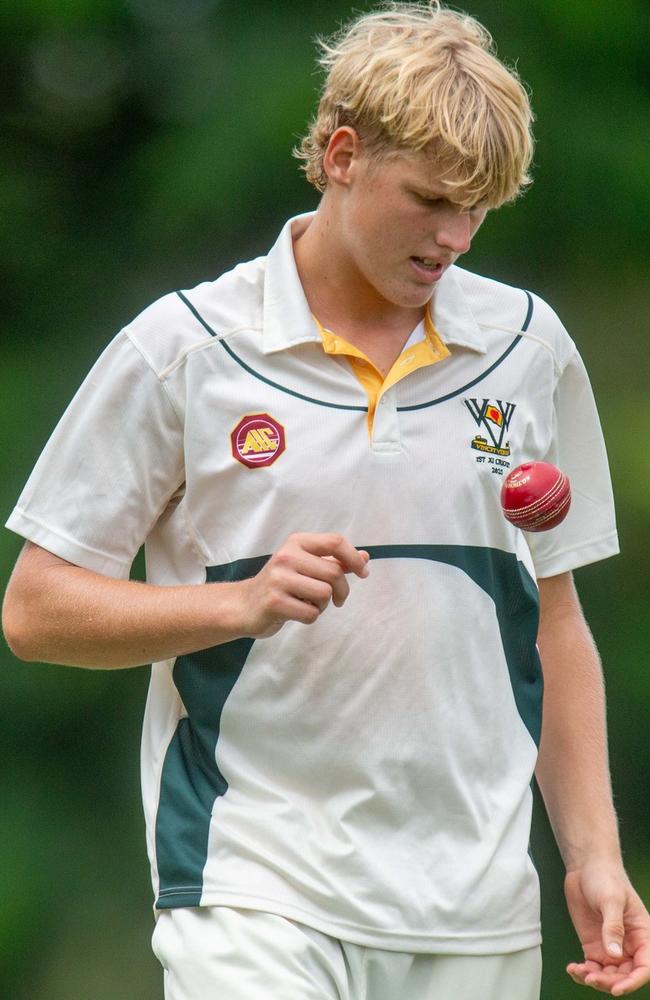 AIC First XI match between Villanova and St Edmund's.