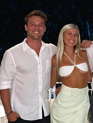 Lincoln with new girlfriend Pandora Bonsor.