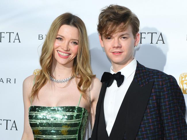 Thomas Brodie-Sangster and Talulah Riley have married in a romantic countryside ceremony in the UK. Picture: Joe Maher/Getty Images