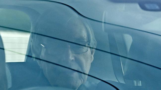 Cardinal George Pell leaves Barwon Prison yesterday. Picture: Getty