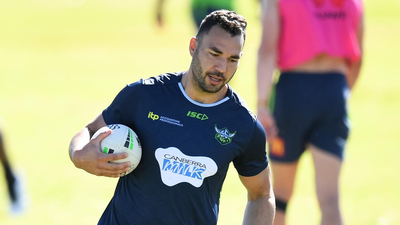 Ryan James is eyeing a starting spot with the Broncos. Picture: NRL Photos