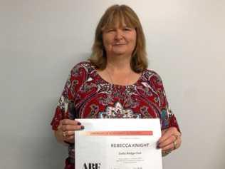 Dalby's newly accredited bridge teacher, Rebecca Knight. Picture: Contributed