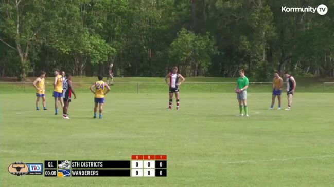 Replay: Southern Districts v Wanderers - NTFL Round 11