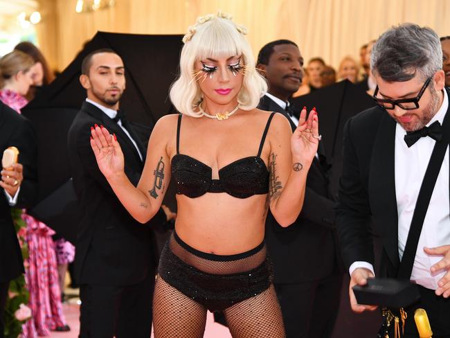 Lady Gaga at The 2019 Met Gala. Picture: Getty Images for The Met Museum/Vogue