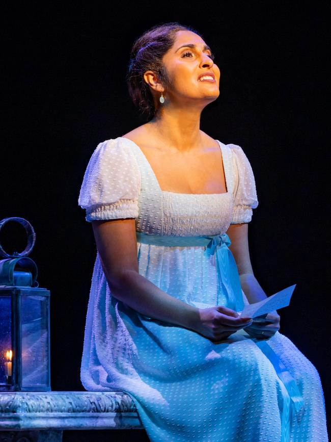 Vidya Makan plays Eliza Schuyler.