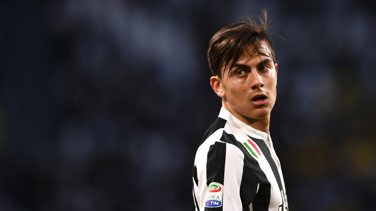 Juventus' forward Paulo Dybala is hunting a major payday to join Manchester United. AFP PHOTO / MARCO BERTORELLO