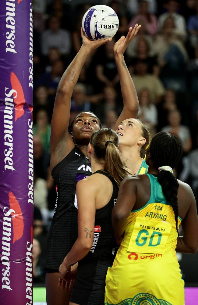 Victory in New Zealand remains out of reach for the Diamonds. Picture: Getty Images