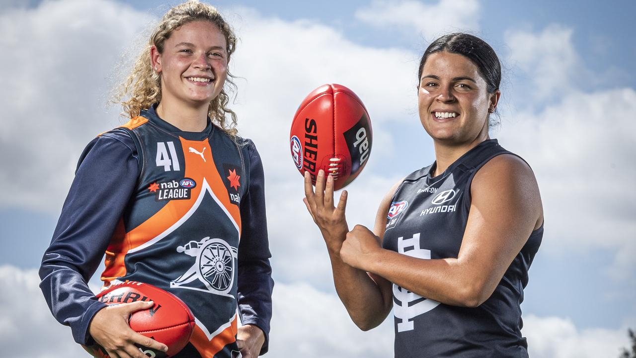 Georgie and Maddy Prespakis have won three straight NAB League Girls medals. Picture: Jake Nowakowski