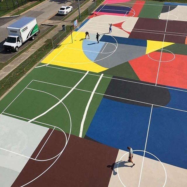 Outdoor Basketball Court With Lights Toronto Outdoor Lighting Ideas