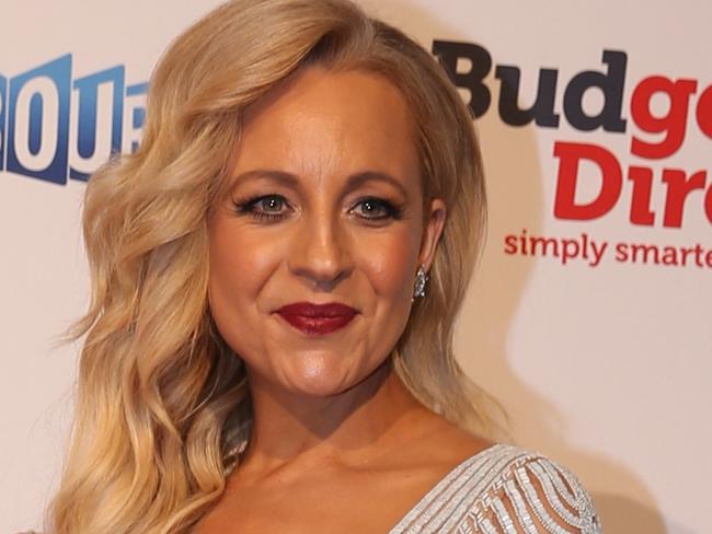 Carrie Bickmore on the red carpet at the 57th Logie Awards at Crown Casino in Melbourne. Picture: Tim Carrafa