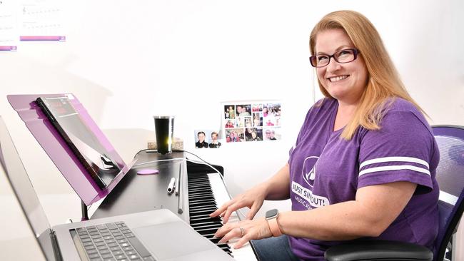 Jen Young from Just Sing Out Music Academy won the Sunshine Coast Daily’s best music teacher competition. Picture: Patrick Woods.