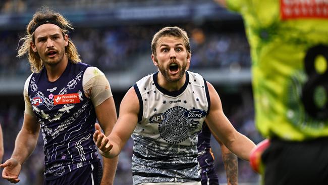 The Cats have been exposed. (Photo by Daniel Carson/AFL Photos via Getty Images)