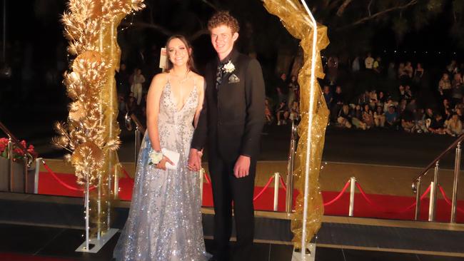 Chloe Mee &amp; Patrick Hourigan at the Xavier Catholic College formal.