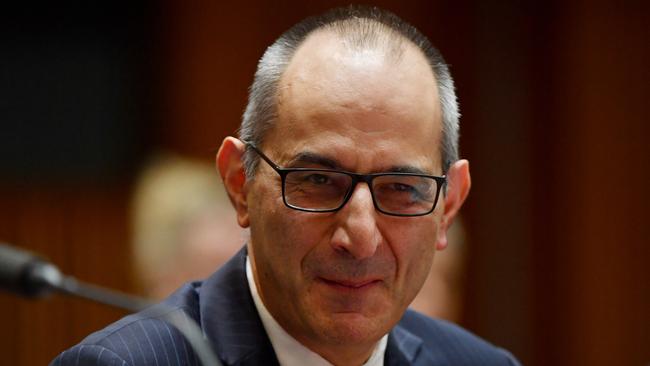 Former Home Affairs secretary Mike Pezzullo. Picture: AFP