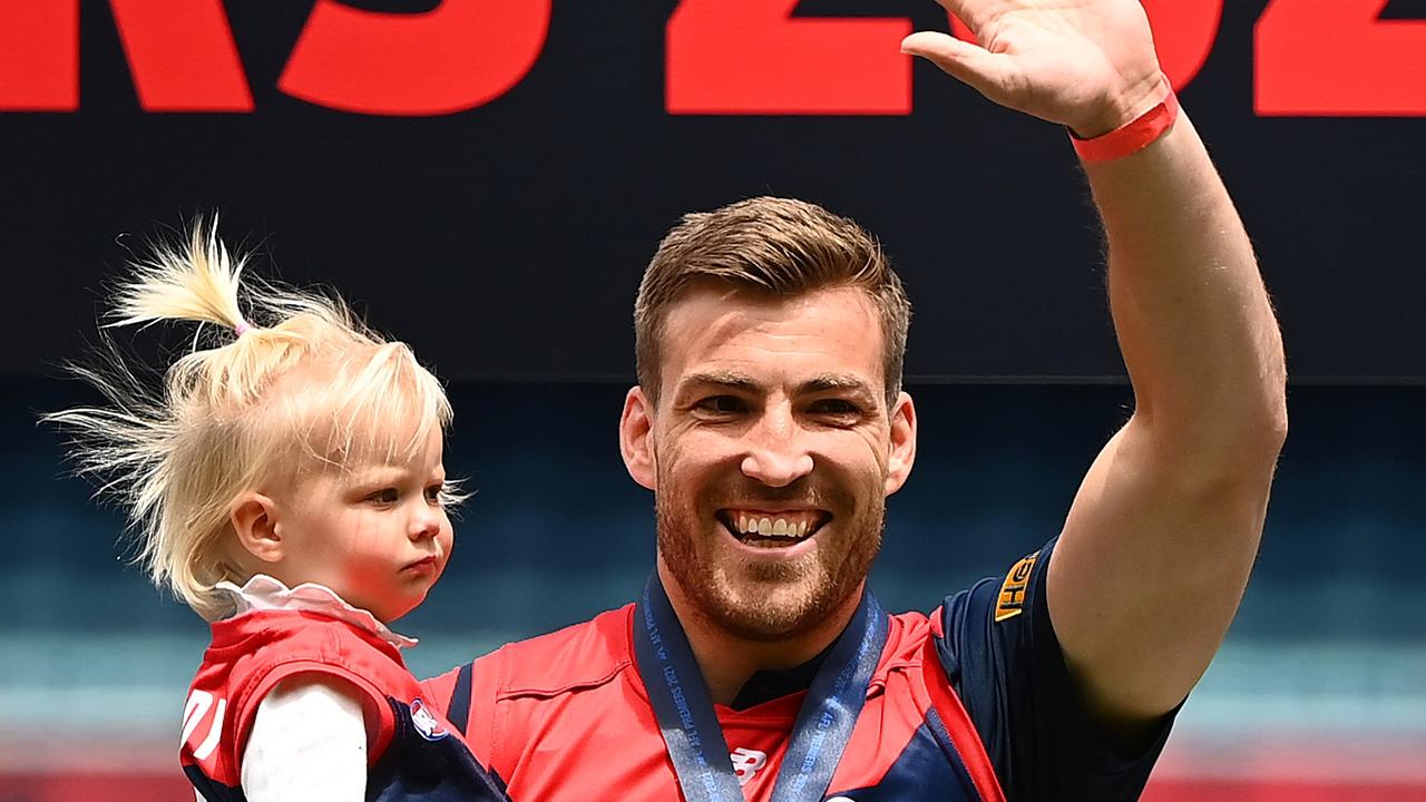 Viney is looking forward to Melbourne’s premiership defence starting. Picture: Getty Images