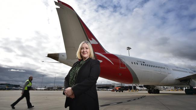 Melbourne Airport CEO Lorie Argus has got the green light for a third runway. Picture: NCA NewsWire/Nicki Connolly