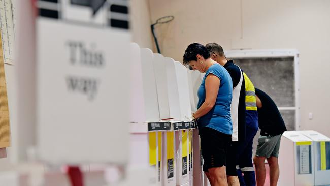 The ballot draw for the NT election coming up on August 22 took place today. Picture: NT News