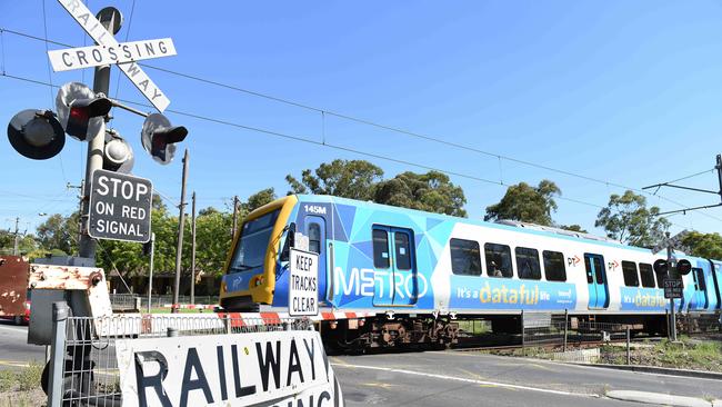 Public Transport Victoria have estimated 55-minute delays on the Hurstbdirge line between March 16 and April 29. Picture: Ellen Smith