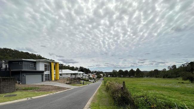 Nearby housing. The Uniting Church says its proposal involves a similar level of housing density.