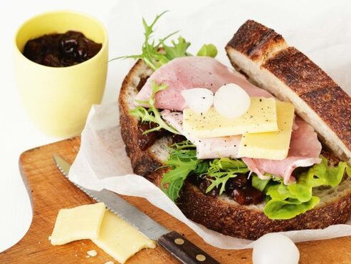 Ploughman's sandwich.