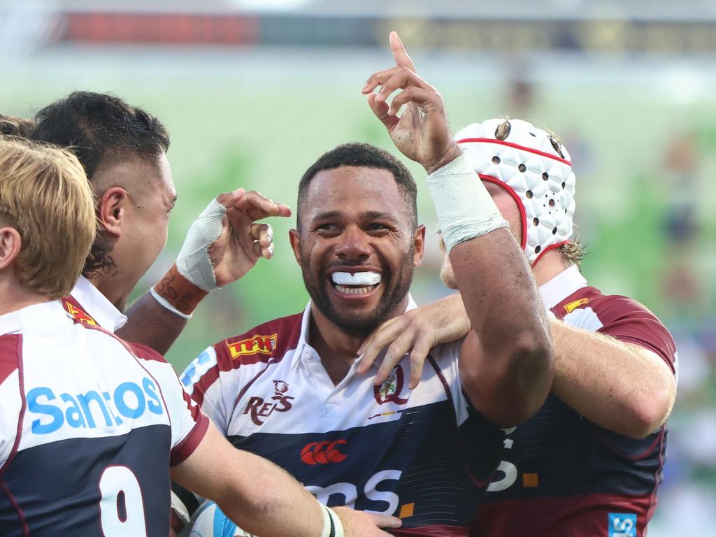 Filipo Daugunu will shift to centre for the Reds. Picture: Getty Images