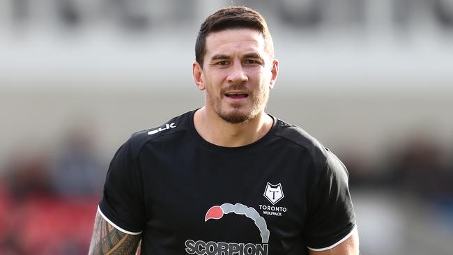 Sonny Bill Williams has confirmed he is coming home to Australia next week. Picture: Lewis Storey/Getty Images