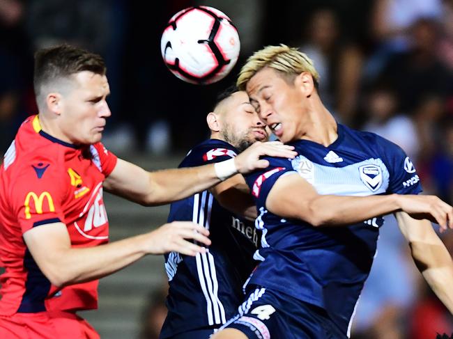 Will Keisuke Honda be at Melbourne Victory next season? Picture: Getty Images