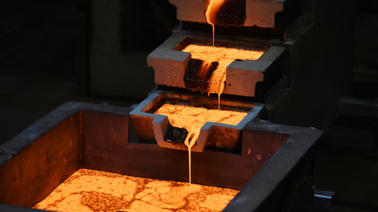 Kingsgate soared for no apparent reason, but fellow gold miner Regis slid lower after its quarterly report did not impress. Picture: Carla Gottgens / Bloomberg