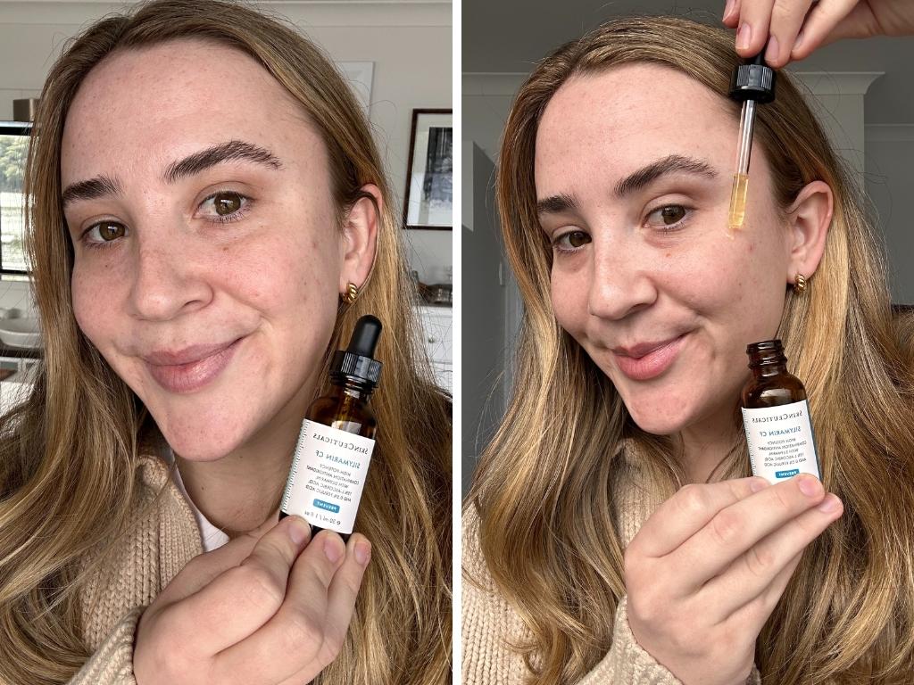 Skinceuticals Silymarin CF vitamin C Serum. Picture: news.com.au/Philippa Tonkin.