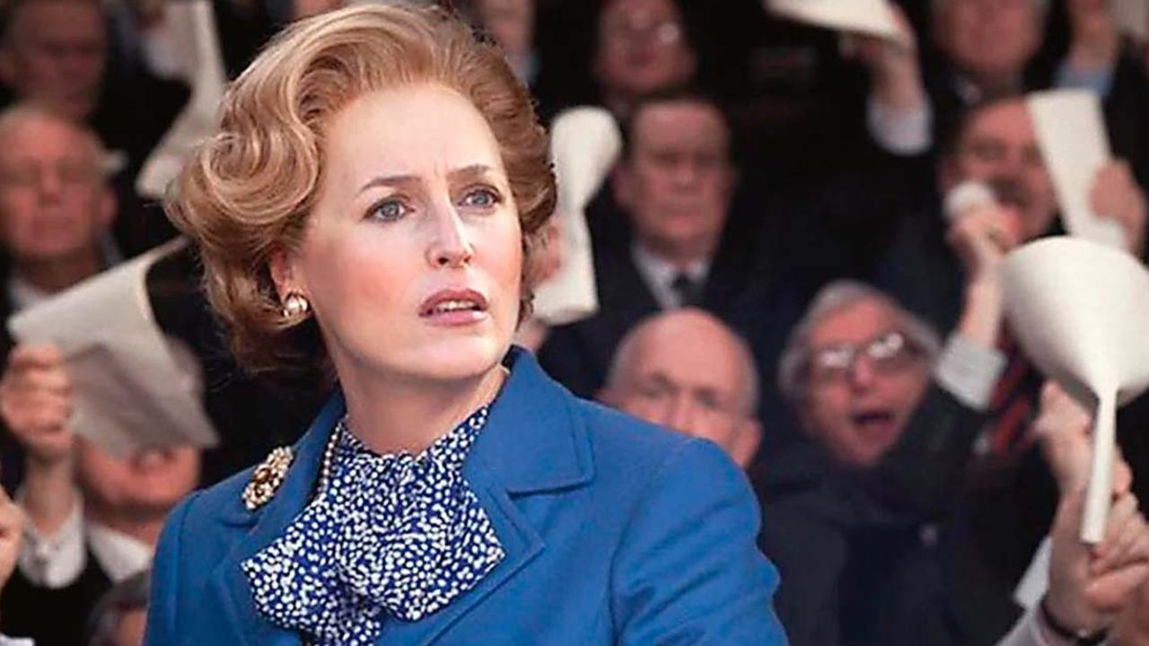 Gillian Anderson as the Iron Lady