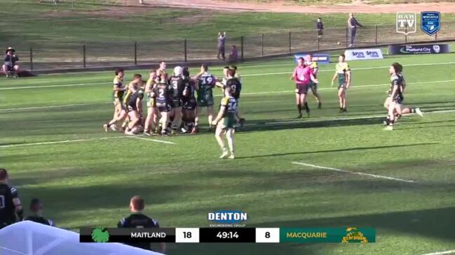 BARTV SPORTS - Newcastle Rugby League MAJOR SEMI FINAL - Maitland Pickers vs Macquarie Scorpions